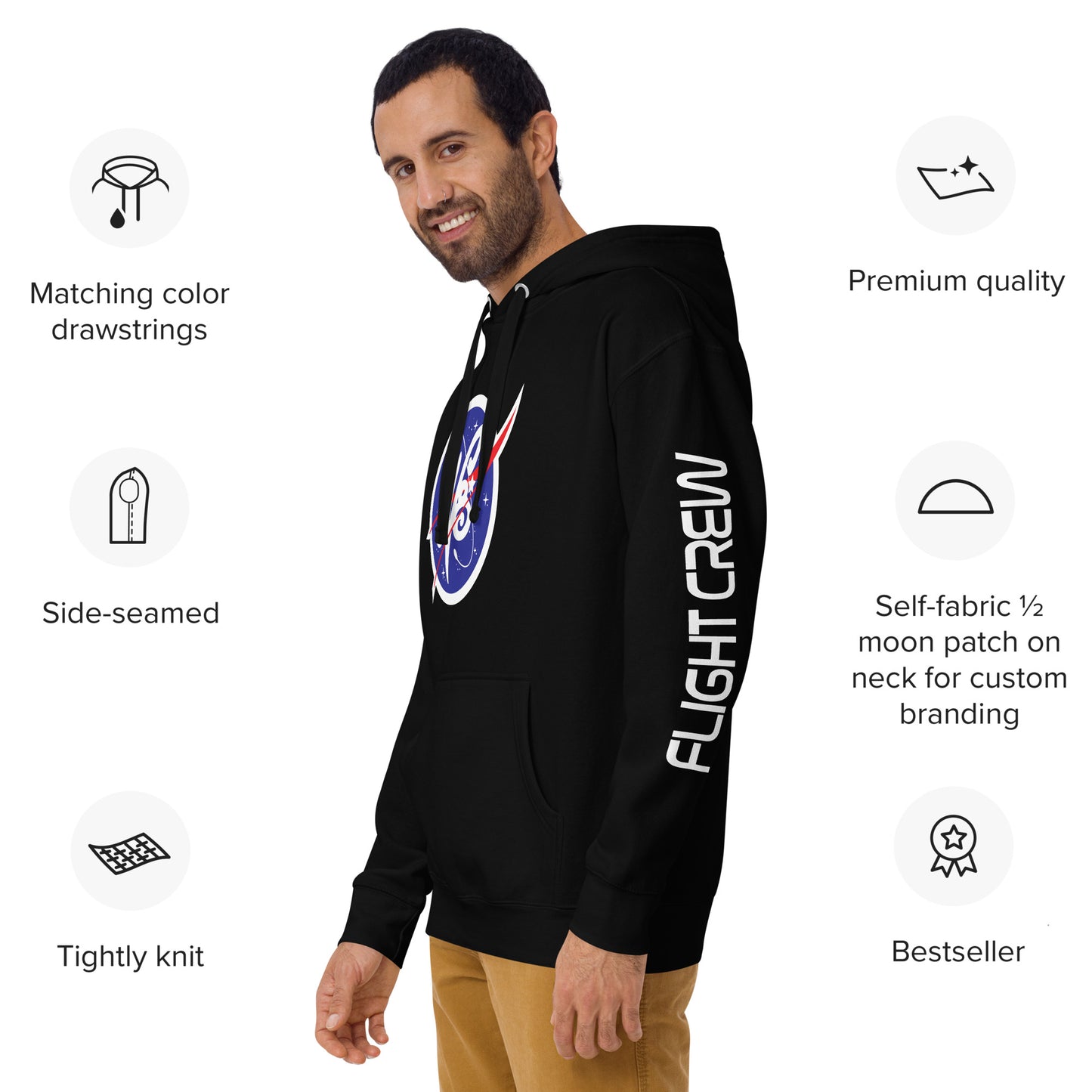 N8 FLIGHT CREW - Pullover Hoodie