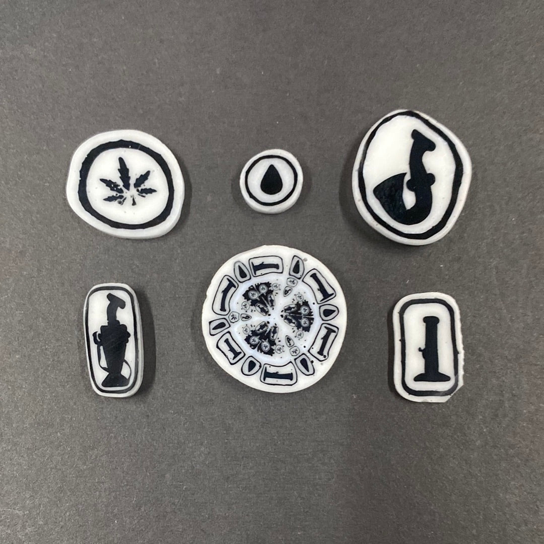 Murrine Coins and Sets