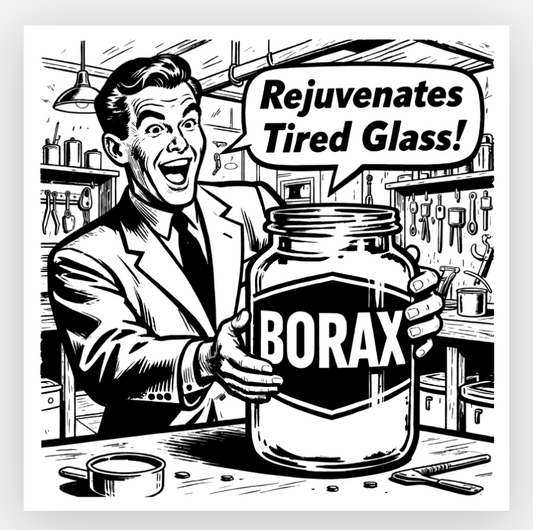 BORAX Glassblowing Sticker - 3.5" x 3.5"