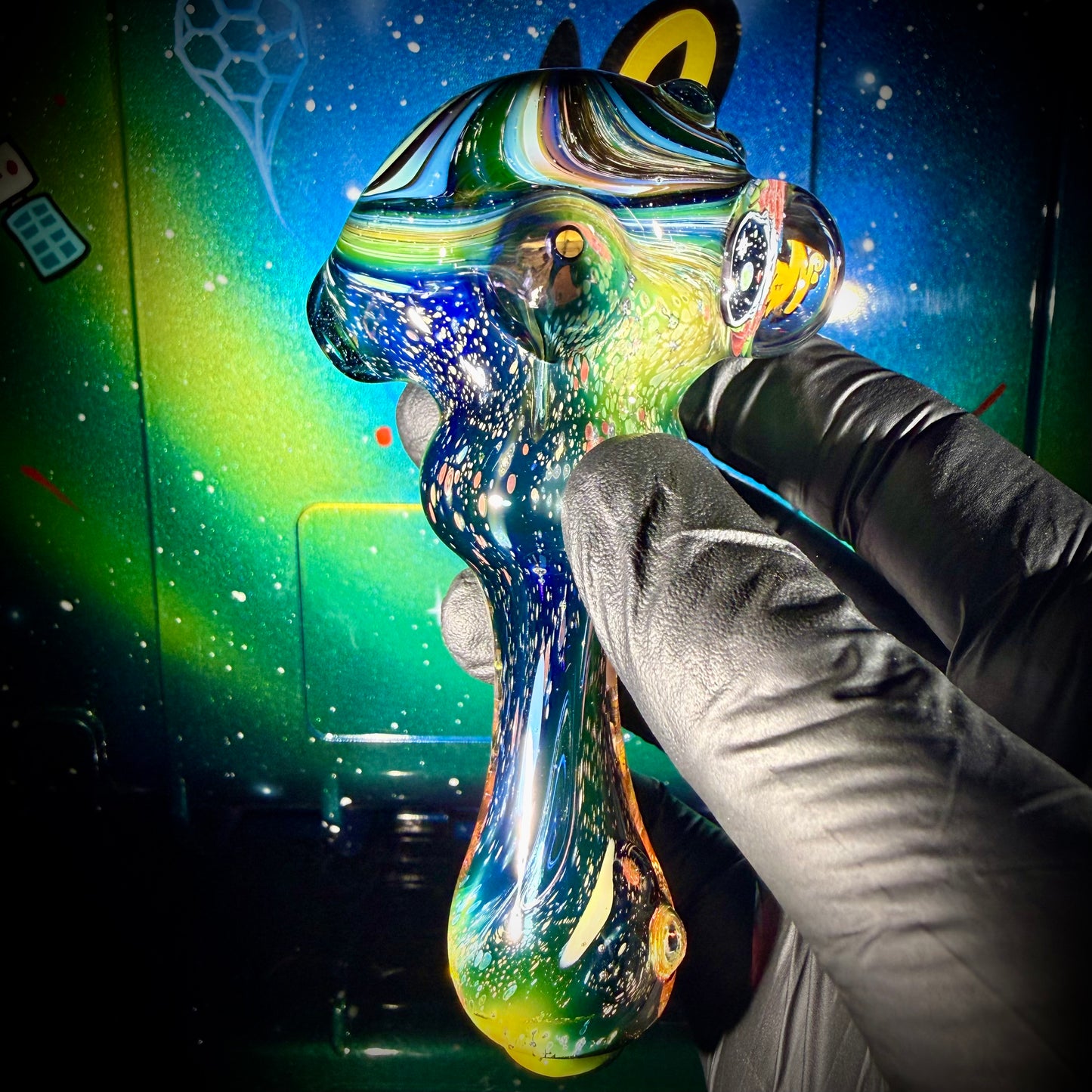 Solo Classic Space Handpipe - UV - Charlie