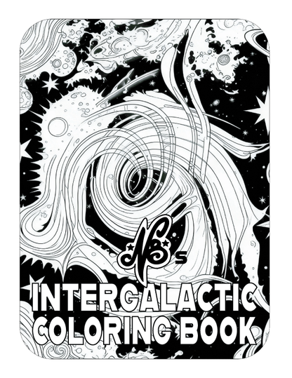 N8's Intergalactic Coloring Book - Digital Download PDF