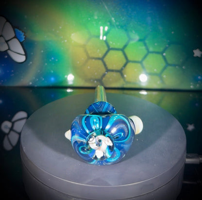 N8 Solo Long Handpipe - Deep Space