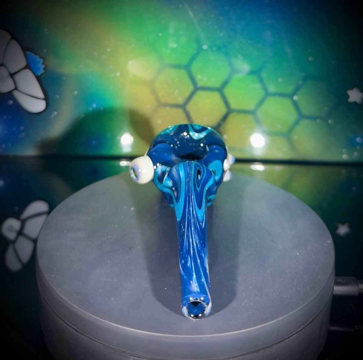 N8 Solo Long Handpipe - Deep Space