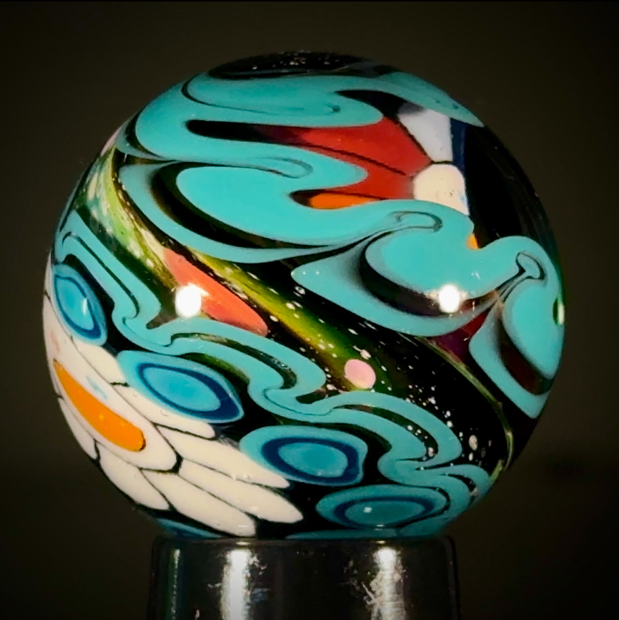 Elbo x N8 Murakami Homage Twisted Marble - 41mm