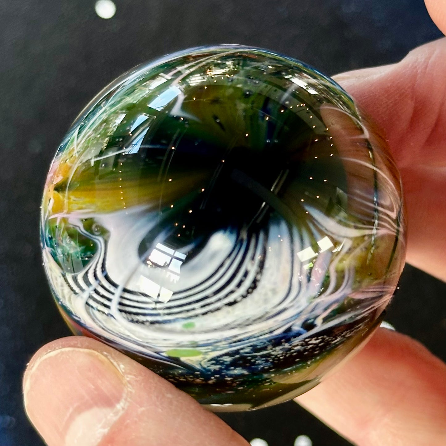46mm Solo Twisted Space Marble