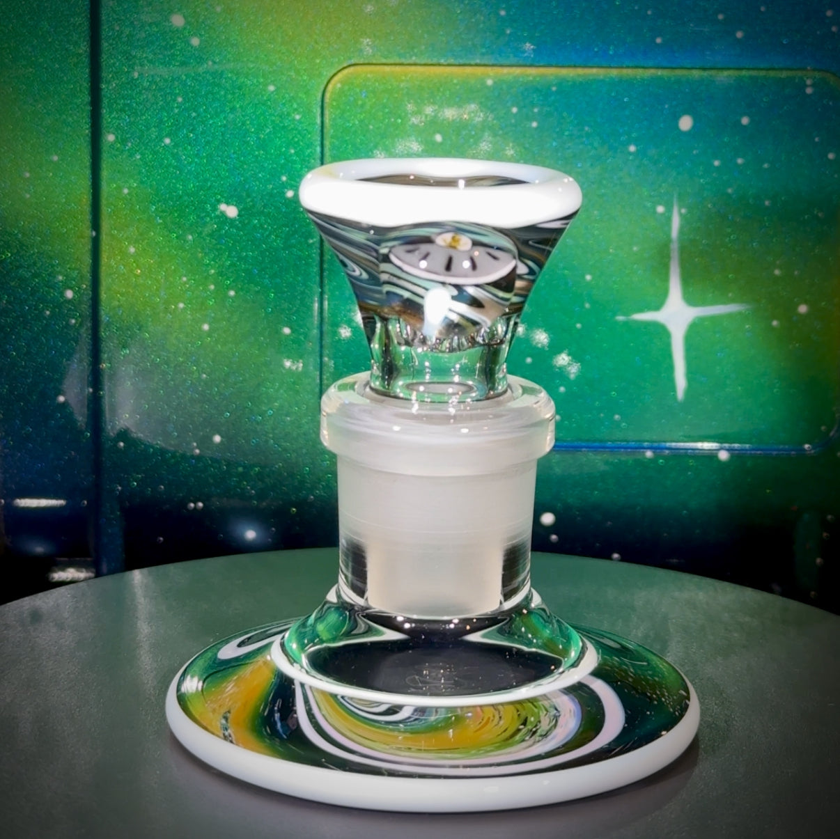 18mm 4-Hole Slide w/Stand - White