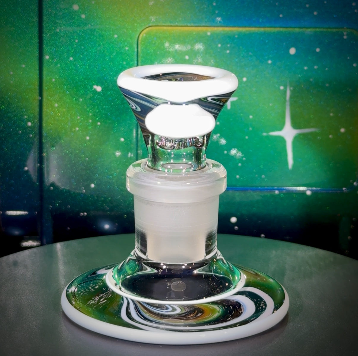 18mm 4-Hole Slide w/Stand - White