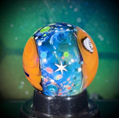 F-Time x N8 UFO Fume Trail Marble 33.6mm