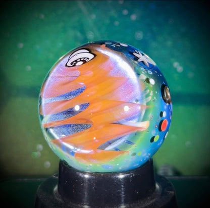 F-Time x N8 UFO Fume Trail Marble 33.6mm