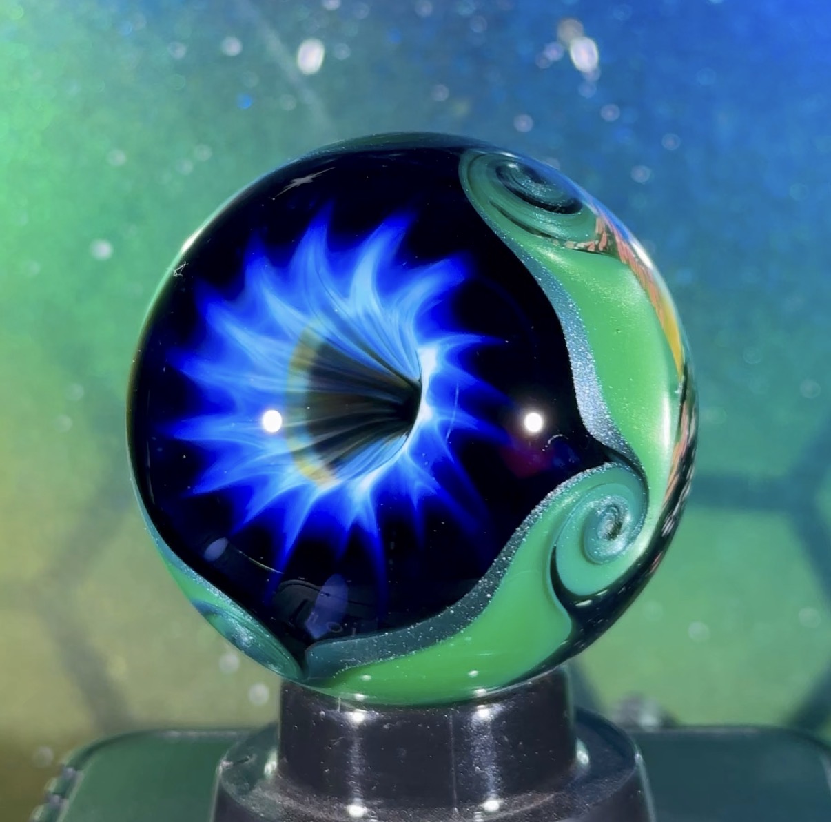 Swank x N8 Collaboration Fume Vortex Marble - UV - 46.6mm