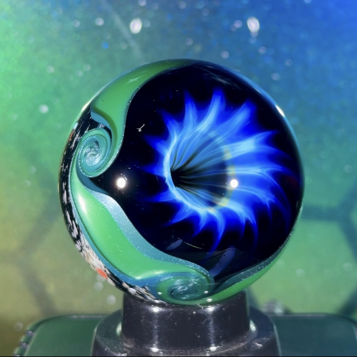 Swank x N8 Collaboration Fume Vortex Marble - UV - 46.6mm