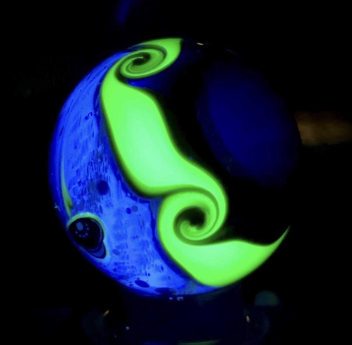 Swank x N8 Collaboration Fume Vortex Marble - UV - 46.6mm