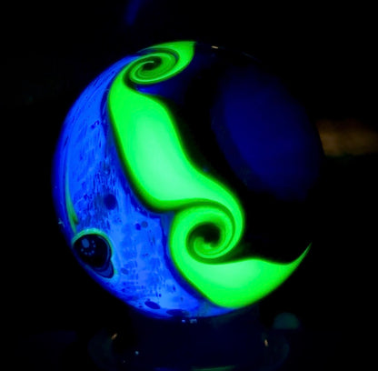 Swank x N8 Collaboration Fume Vortex Marble - UV - 46.6mm