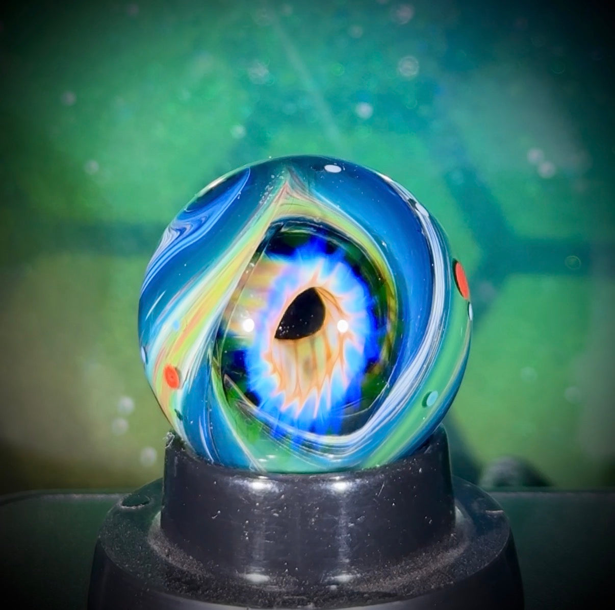 AUCTION - KenanT x N8 Fume Honeycomb Vortex Marble - 27.9mm