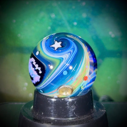 AUCTION - KenanT x N8 Fume Honeycomb Vortex Marble - 27.9mm
