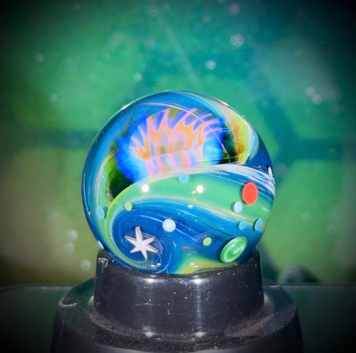 AUCTION - KenanT x N8 Fume Honeycomb Vortex Marble - 27.9mm