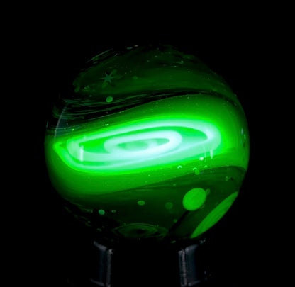 SpiralKing x N8 Collaboration Marble - Spirals & Space - 40mm