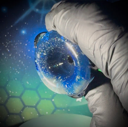 18mm Deep Space Push Bowl Slide - Single Hole