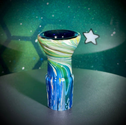 18mm Classic Space Martini Slide - Atom Murrine - Single Hole