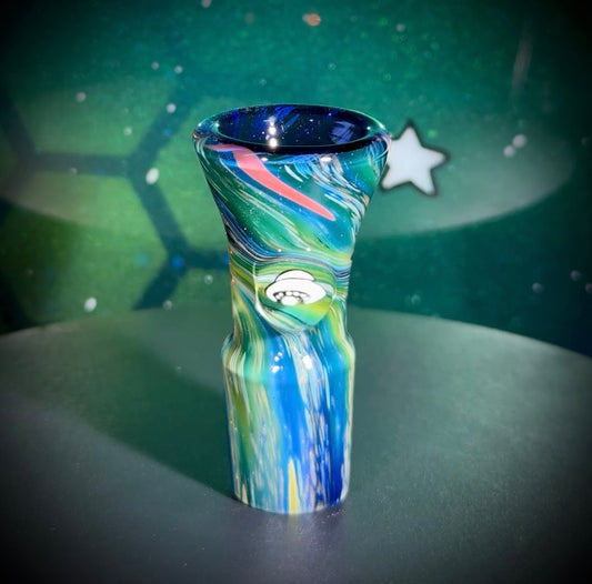 18mm Classic Space Martini Slide - UFO Murrine - Single Hole