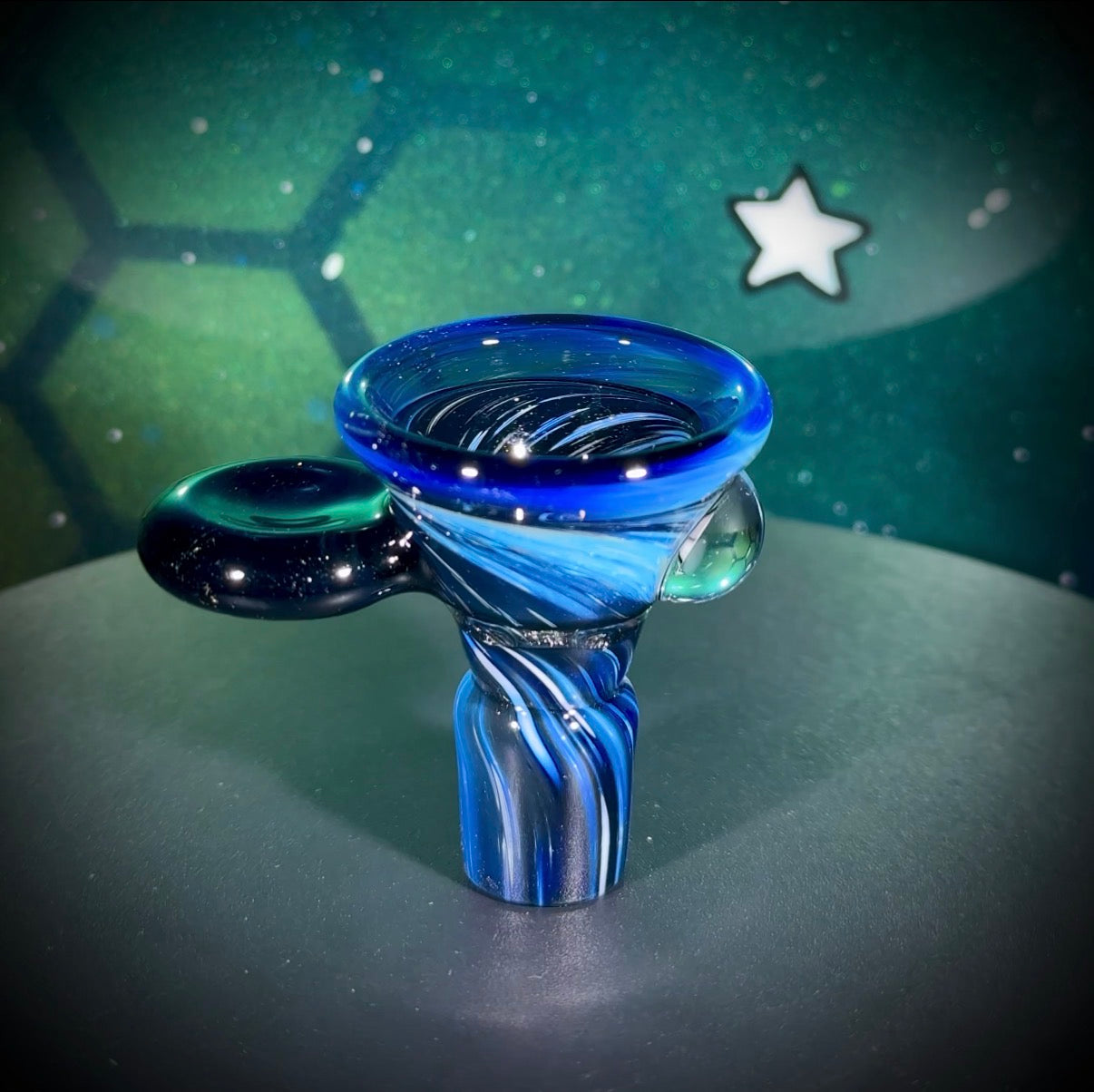 14mm Deep Space 4-Hole Martini Slide - Deppes Darkness