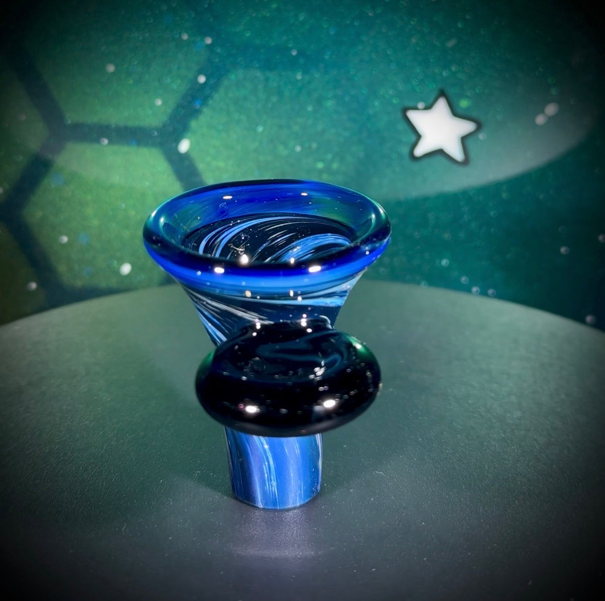 14mm Deep Space 4-Hole Martini Slide - Deppes Darkness