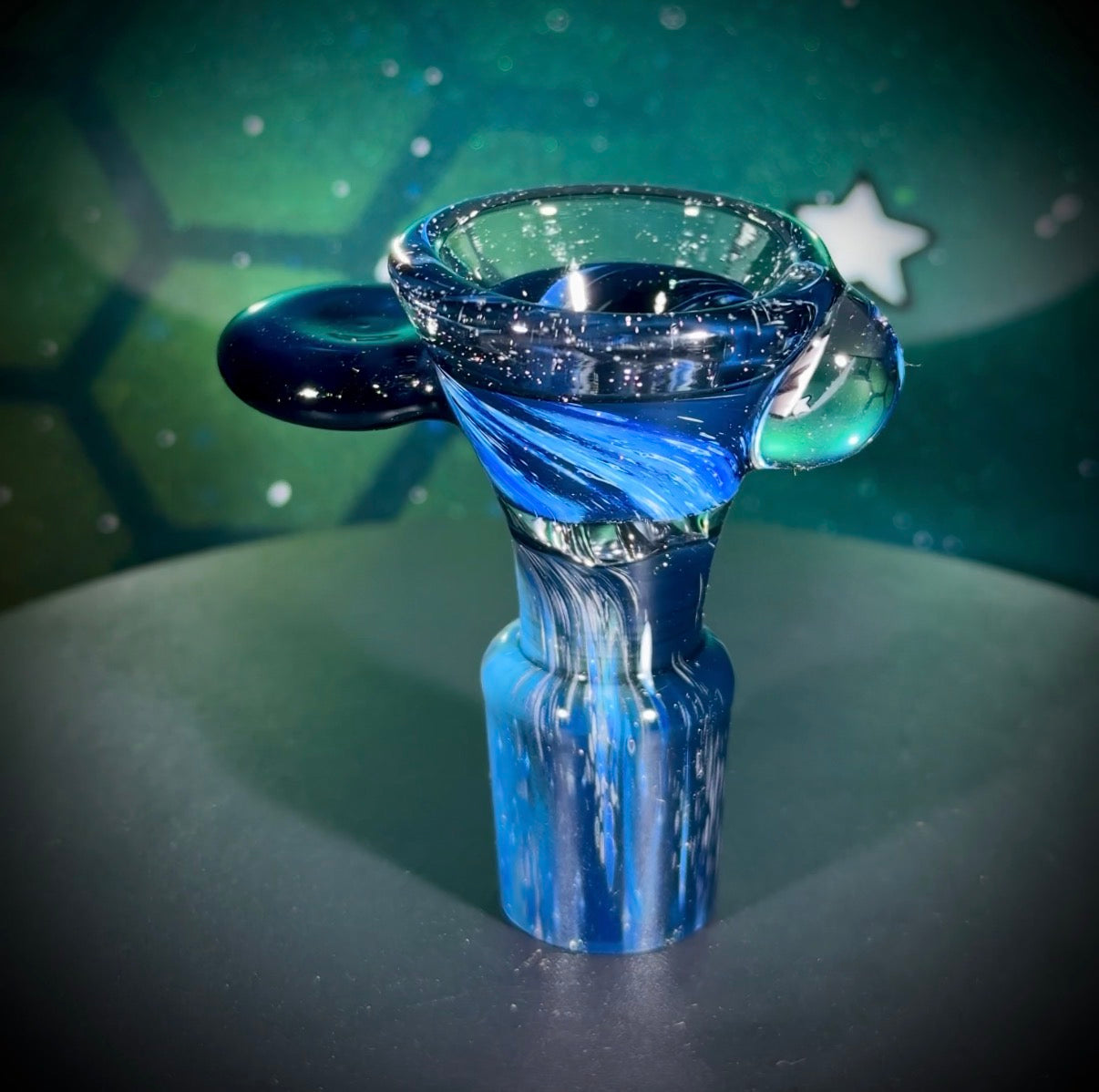 18mm Deep Space 3-Hole Martini Slide - BlueUV