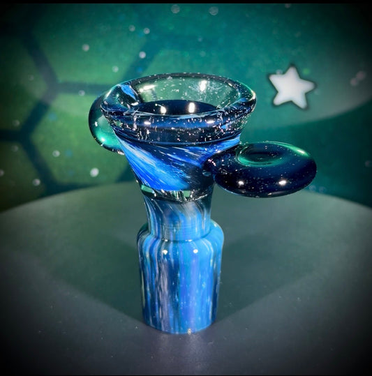18mm Deep Space 3-Hole Martini Slide - BlueUV