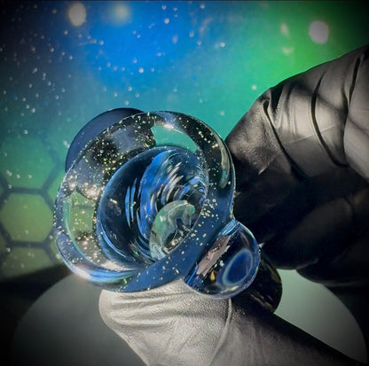 18mm Deep Space 3-Hole Martini Slide - BlueUV