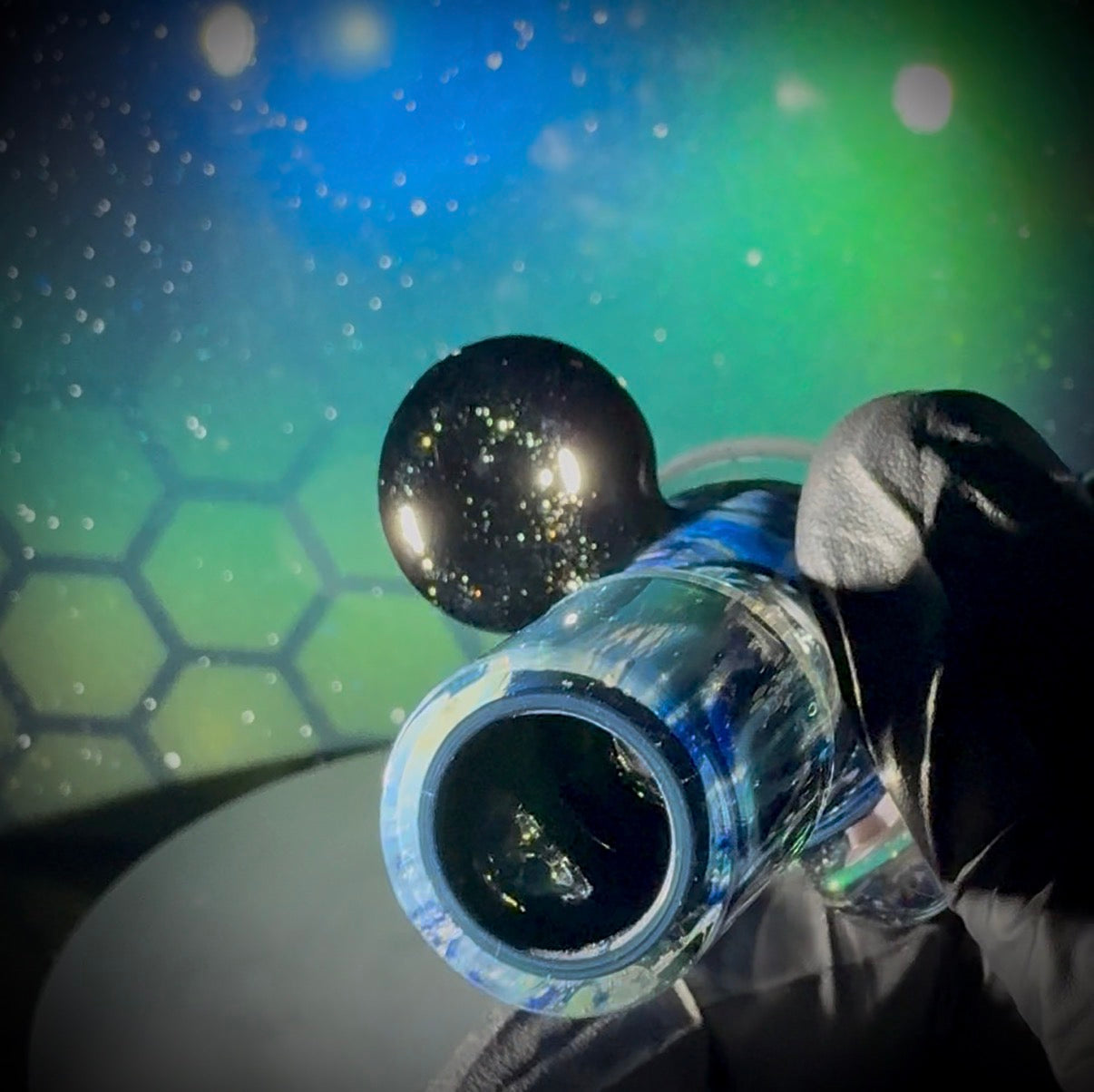 18mm Deep Space 3-Hole Martini Slide - BlueUV