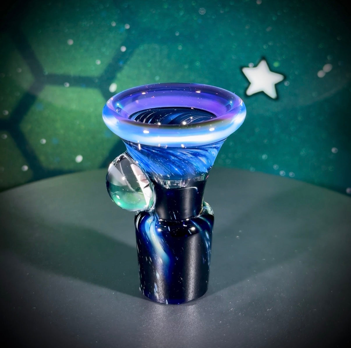18mm Deep Space 3-Hole Martini Slide - Royal Jelly