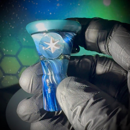 14mm Deep Space 4-Hole Martini Slide - Neptunium