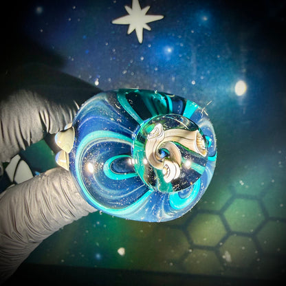 N8 Solo Long Handpipe - Deep Space