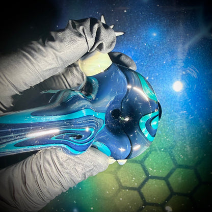 N8 Solo Long Handpipe - Deep Space