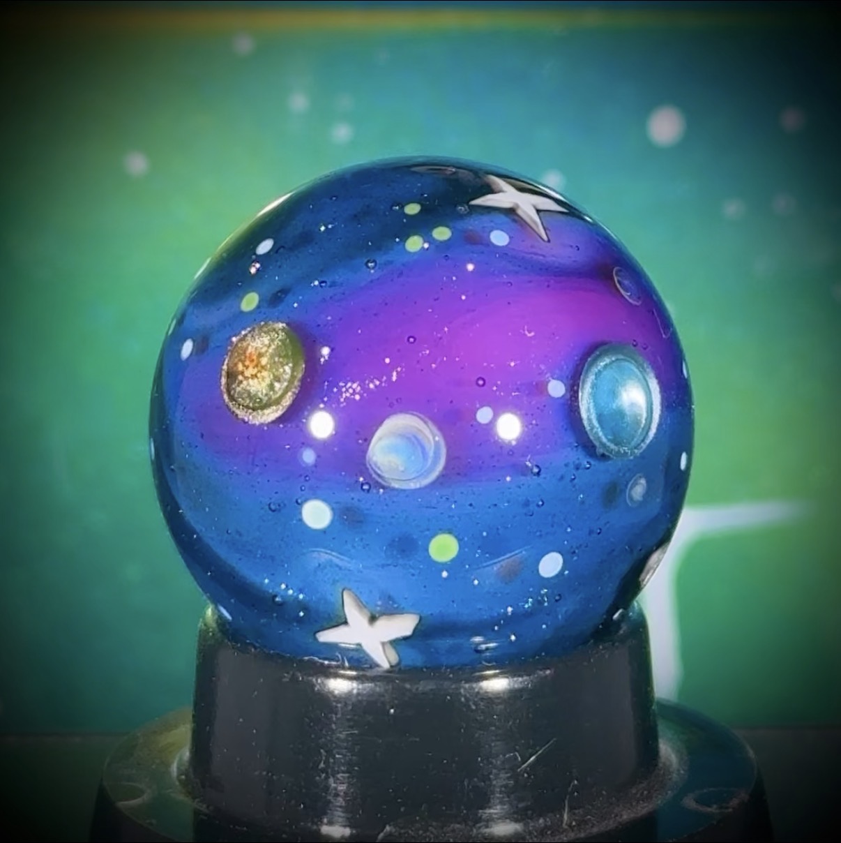 EXOplanet Series - Purple Stardust Fade (UV) - 28.5mm