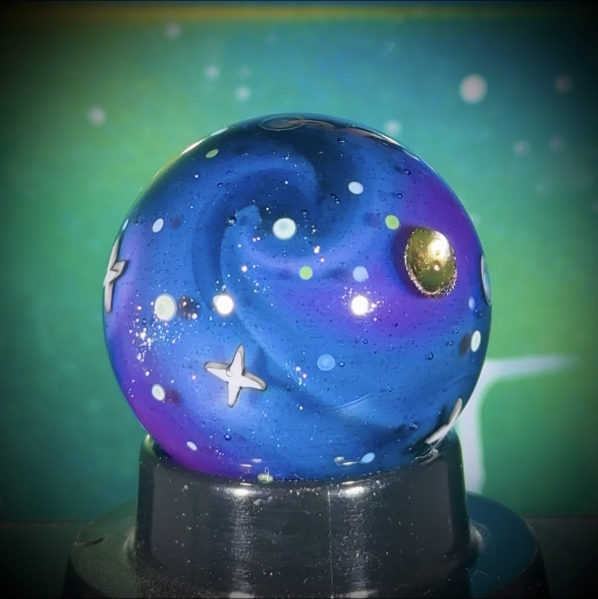 EXOplanet Series - Purple Stardust Fade (UV) - 28.5mm