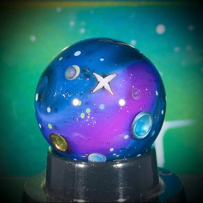 EXOplanet Series - Purple Stardust Fade (UV) - 28.5mm