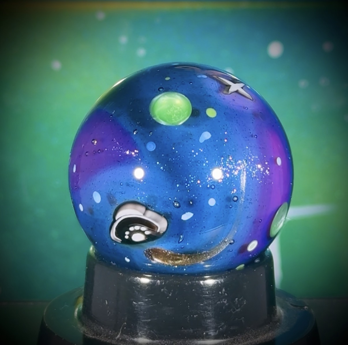 EXOplanet Series - Purple Stardust Fade (UV) - 28.5mm