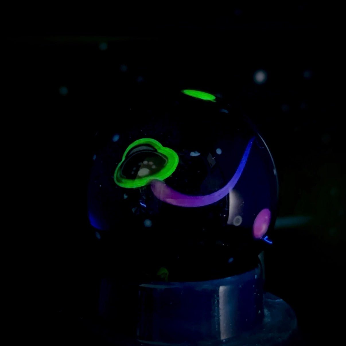 EXOplanet Series - Purple Stardust Fade (UV) - 28.5mm