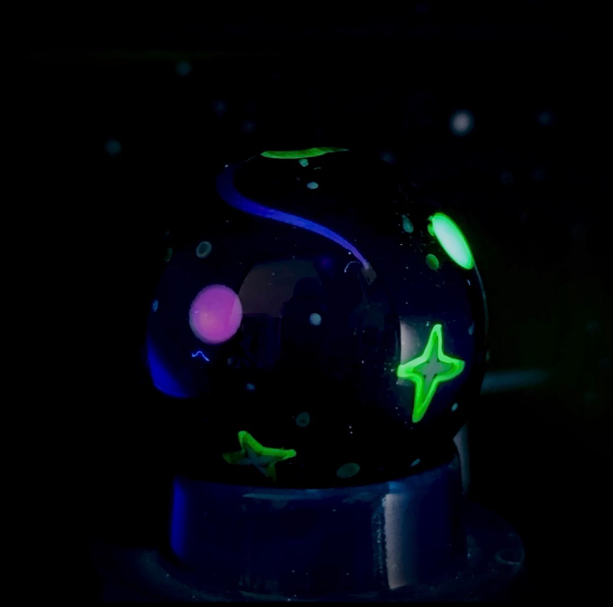 EXOplanet Series - Purple Stardust Fade (UV) - 28.5mm