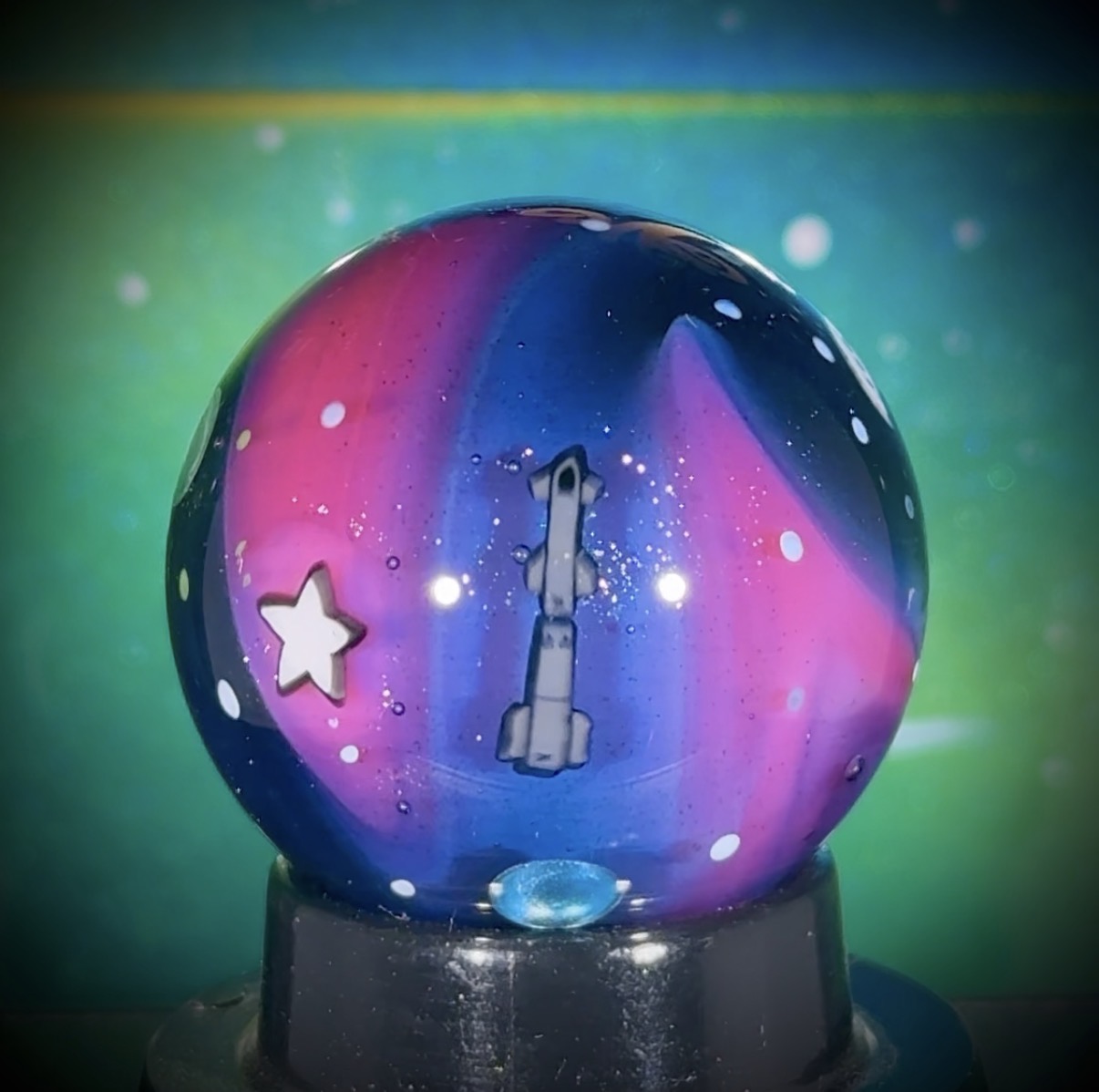 EXOplanet Series - Purple Stardust Fade - 31.4mm