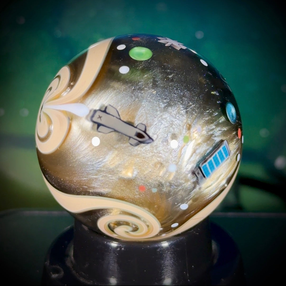 Planetary Fly-By Series Marble - Jupiter No8