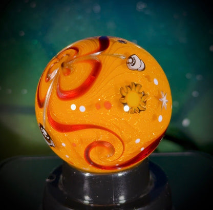 Planetary Fly-By Series Marble - Sun No7