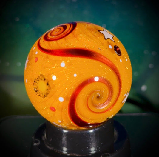 Planetary Fly-By Series Marble - Sun No8