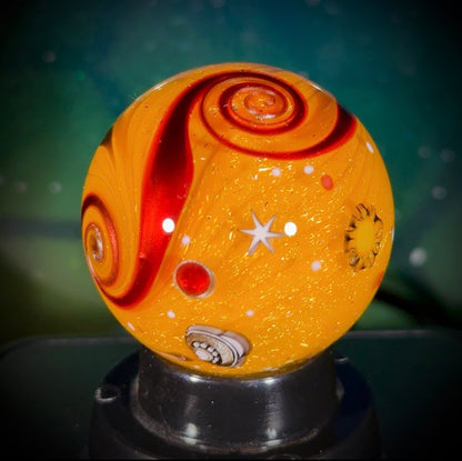 Planetary Fly-By Series Marble - Sun No8