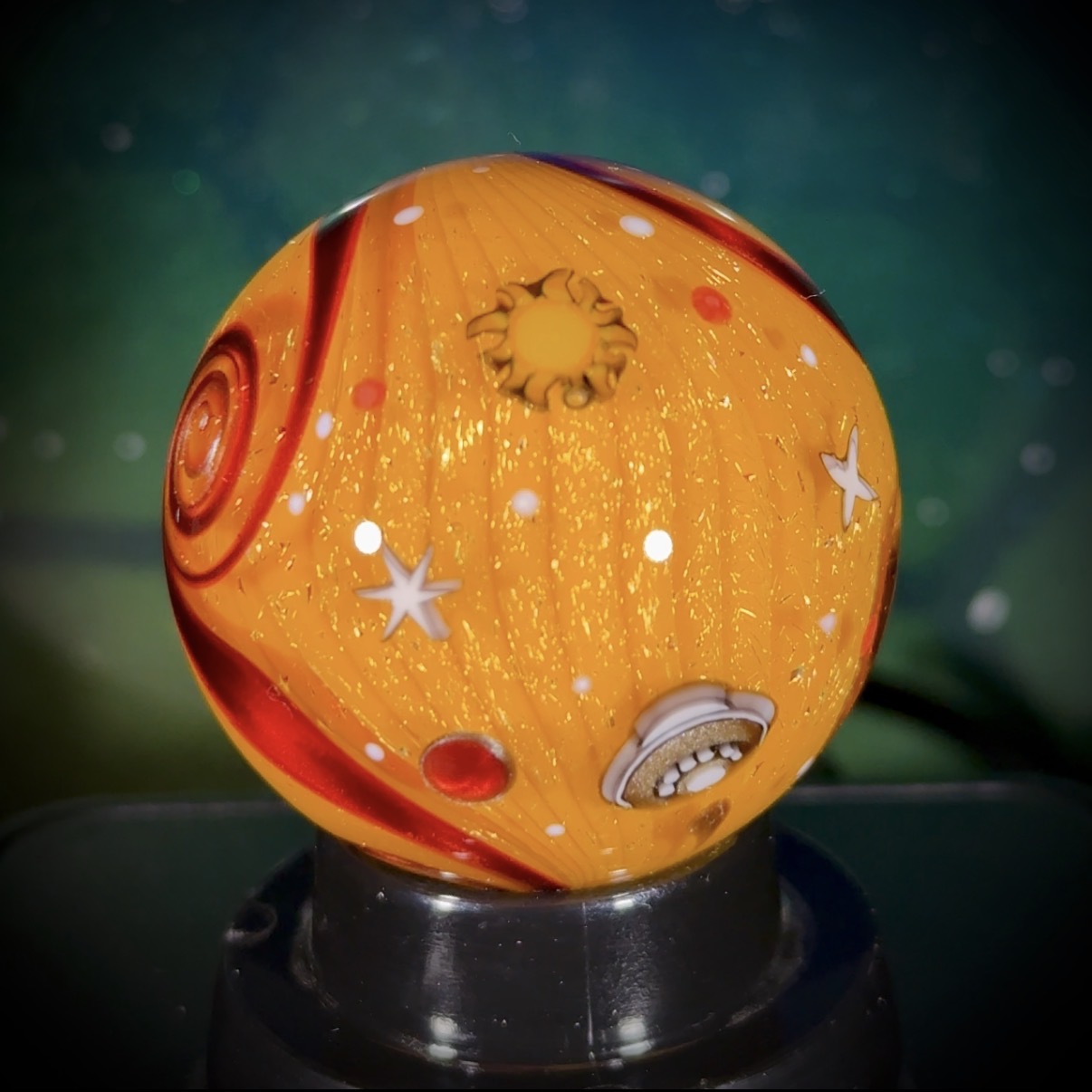 Planetary Fly-By Series Marble - Sun No8