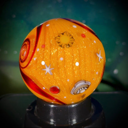 Planetary Fly-By Series Marble - Sun No8