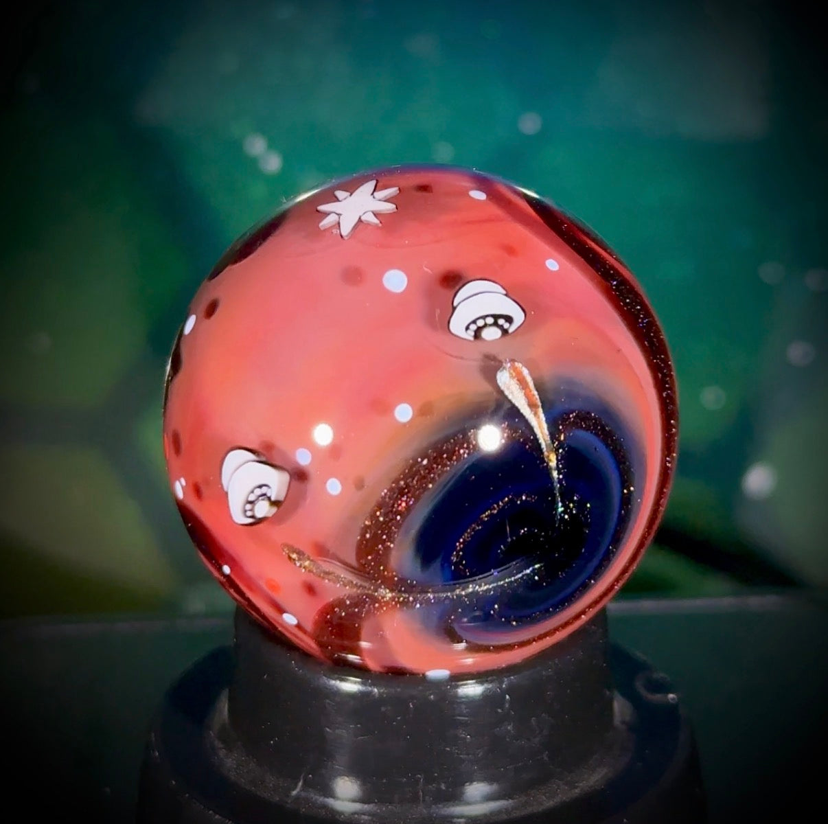 Planetary Fly-By Series Marble - Mars No6