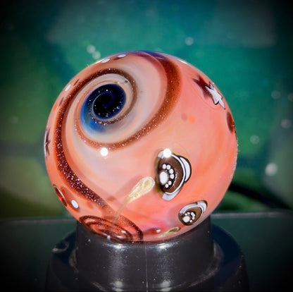 Planetary Fly-By Series Marble - Mars No7