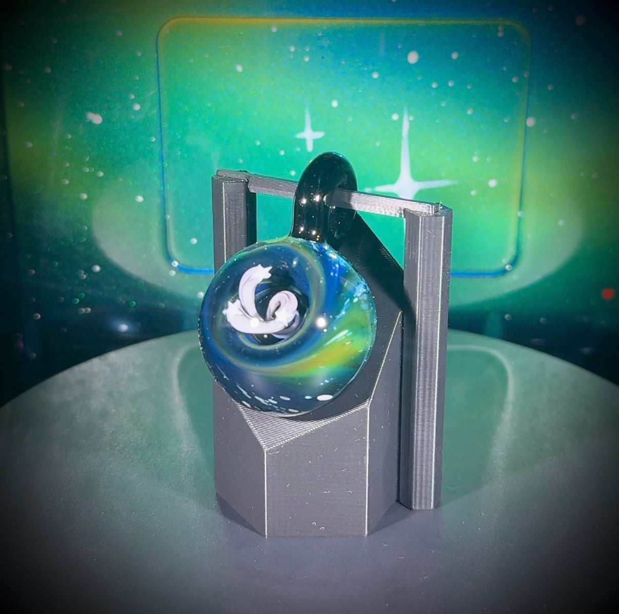 Spiraling Stars Pendant - Small